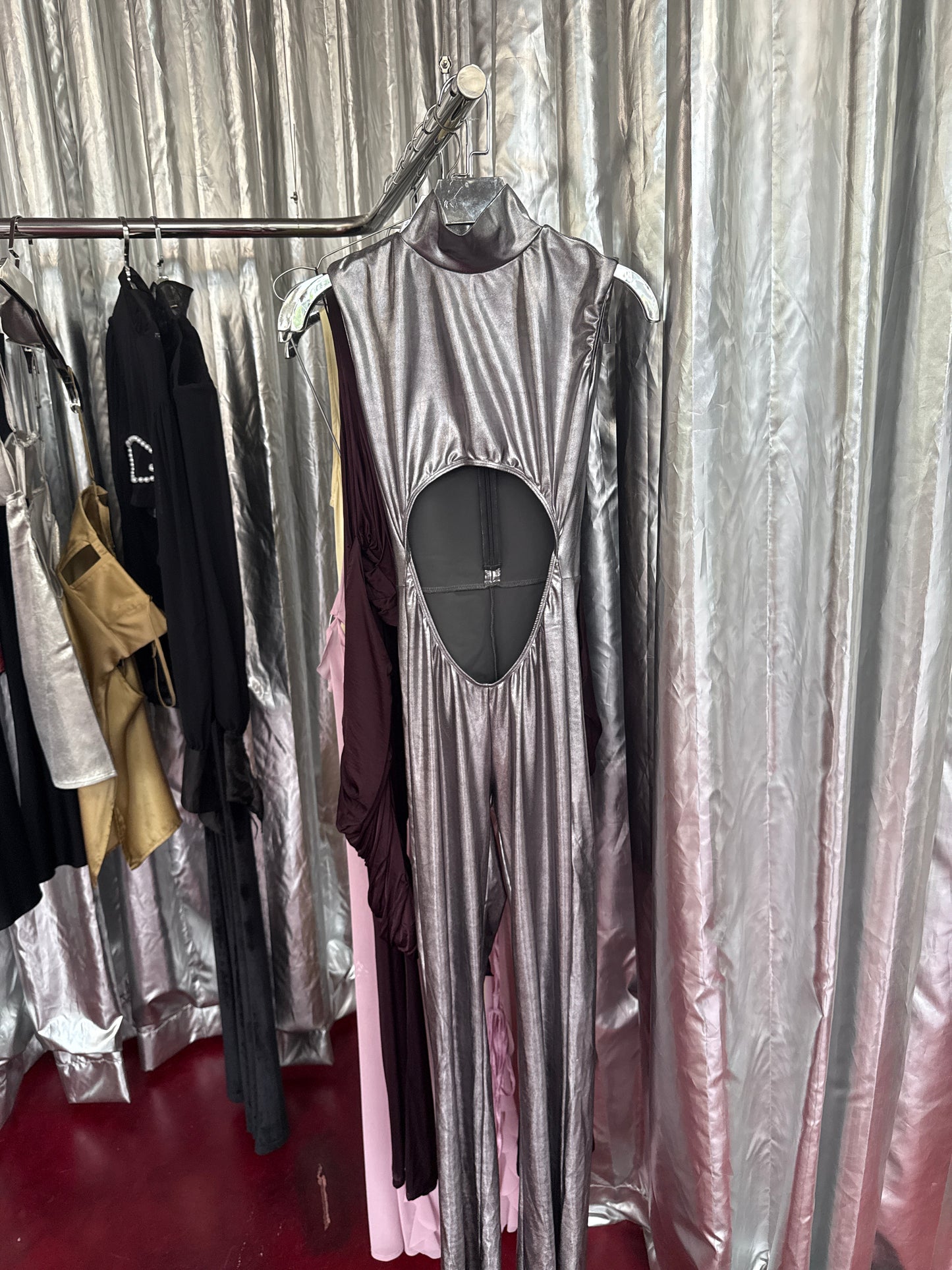SILVER JUMPSUIT (SAMPLE)