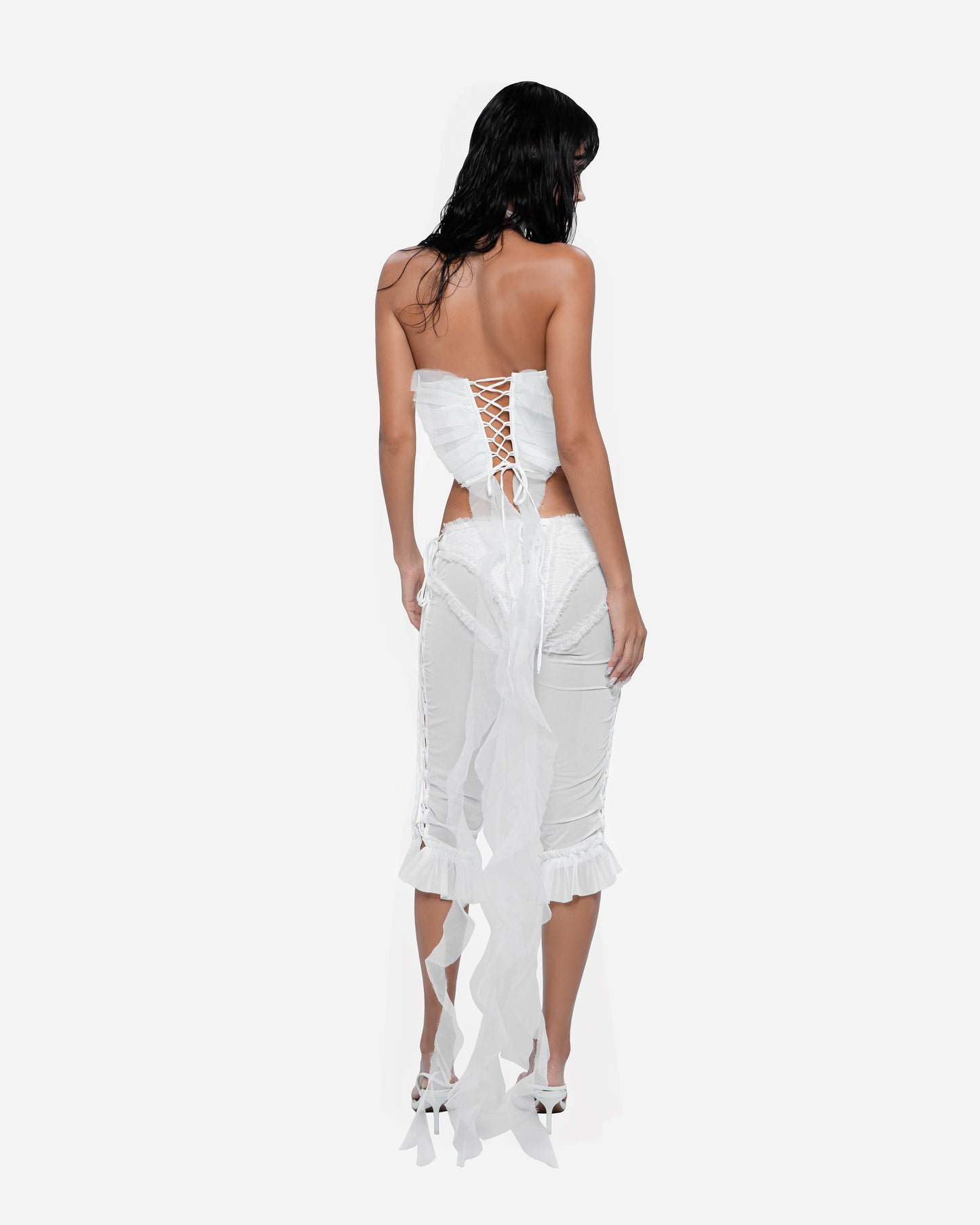 Capri Pants White