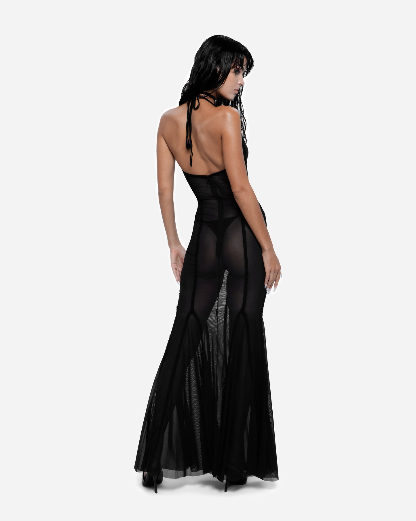 Siren Maxi Dress Black