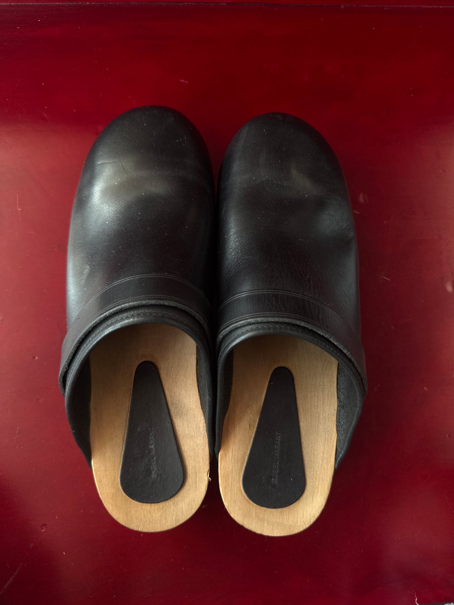Isabel Marant Leather Clogs 40 eu