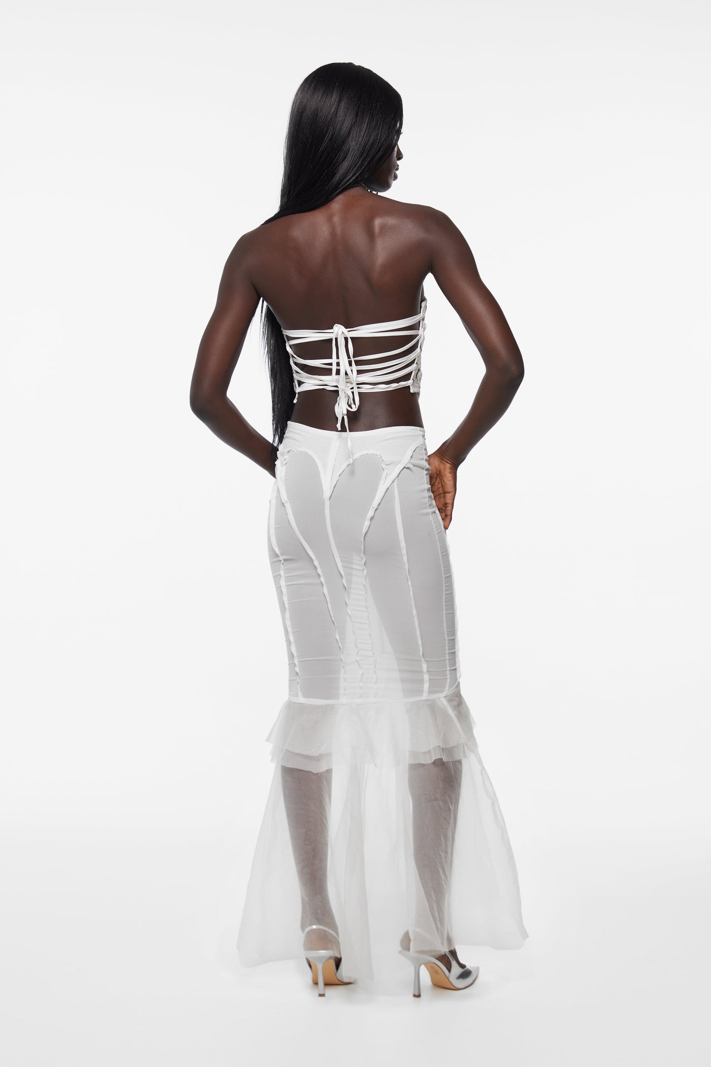 Prey Corset White