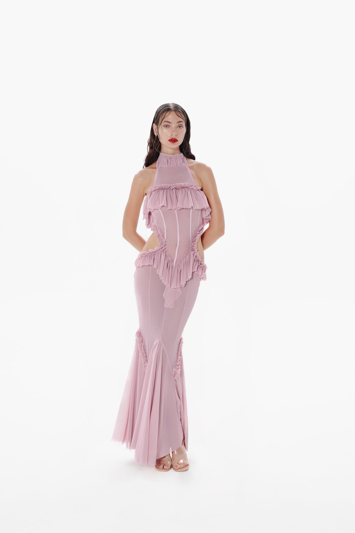Ophelia Maxi Dress Bubblegum