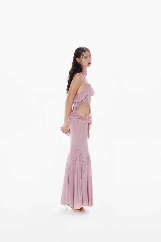 Ophelia Maxi Dress Bubblegum