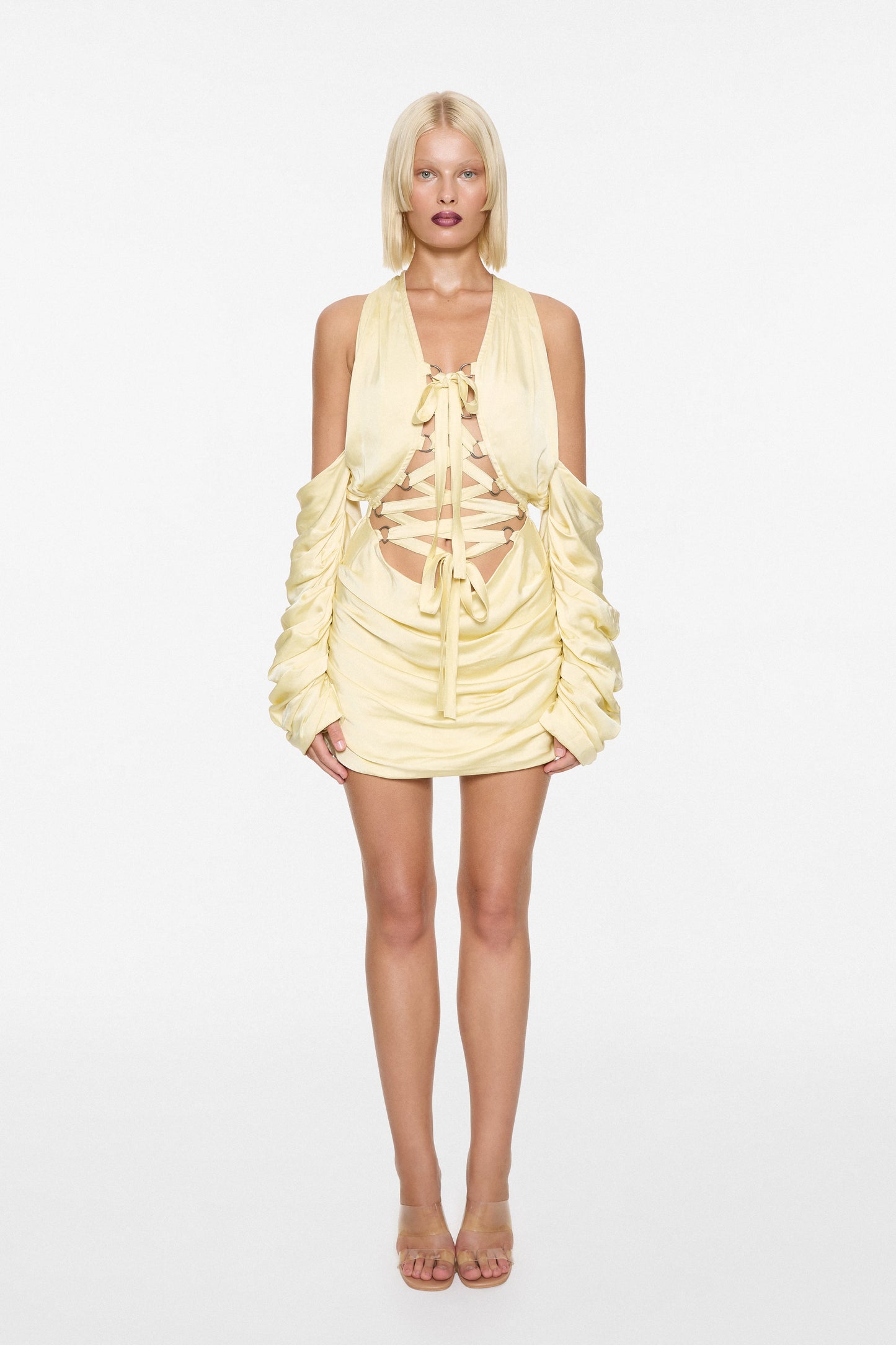 No Strings Attached Dress Butter