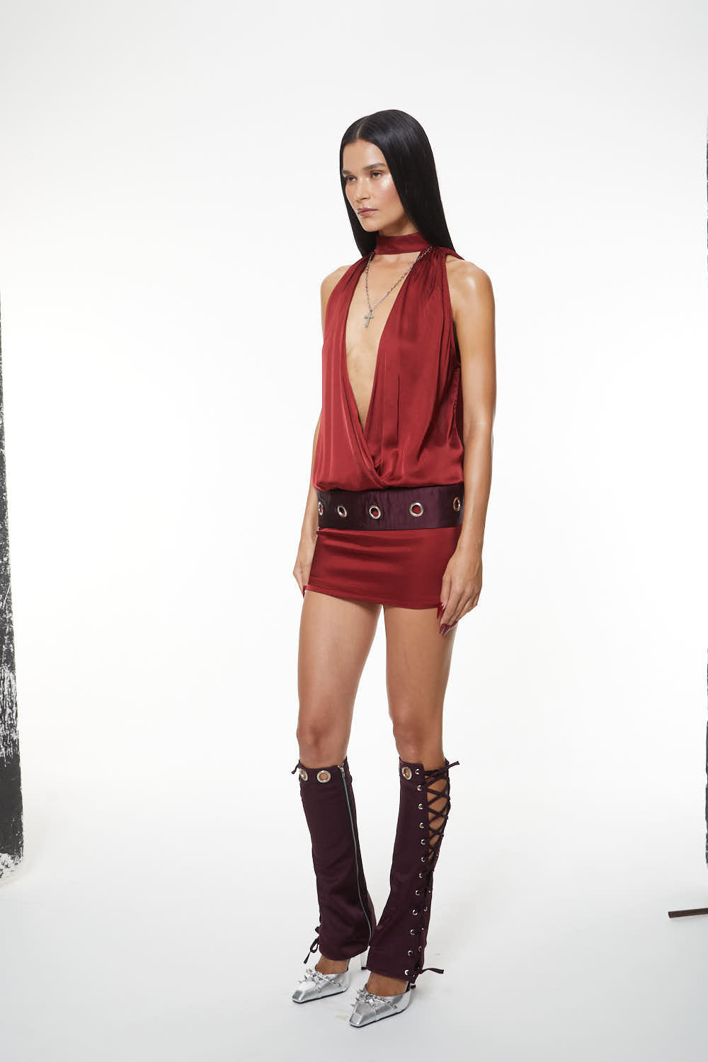 Hera Mini Dress Red