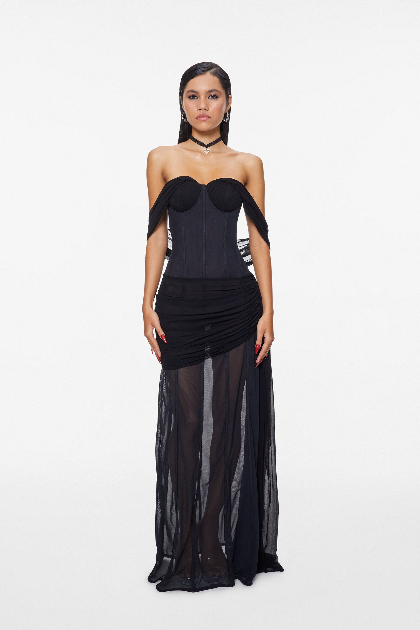 Nemesis Maxi Dress Black