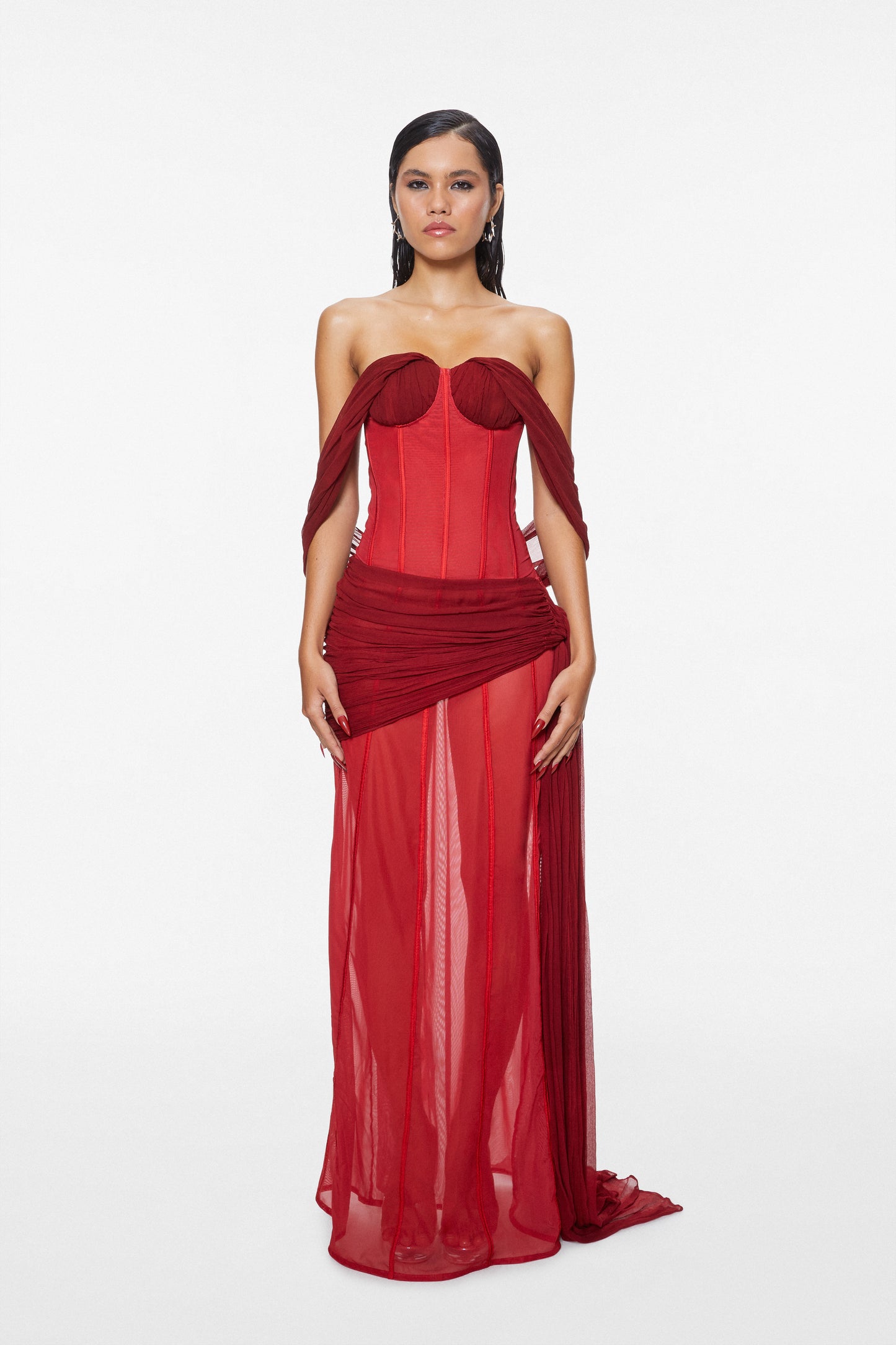 Nemesis Maxi Dress Red