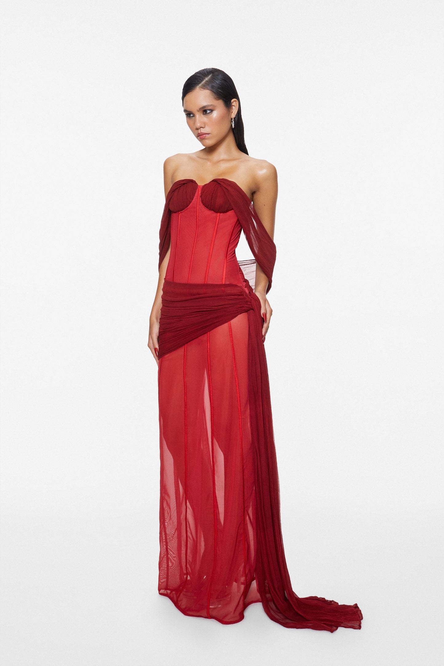 Nemesis Maxi Dress Red