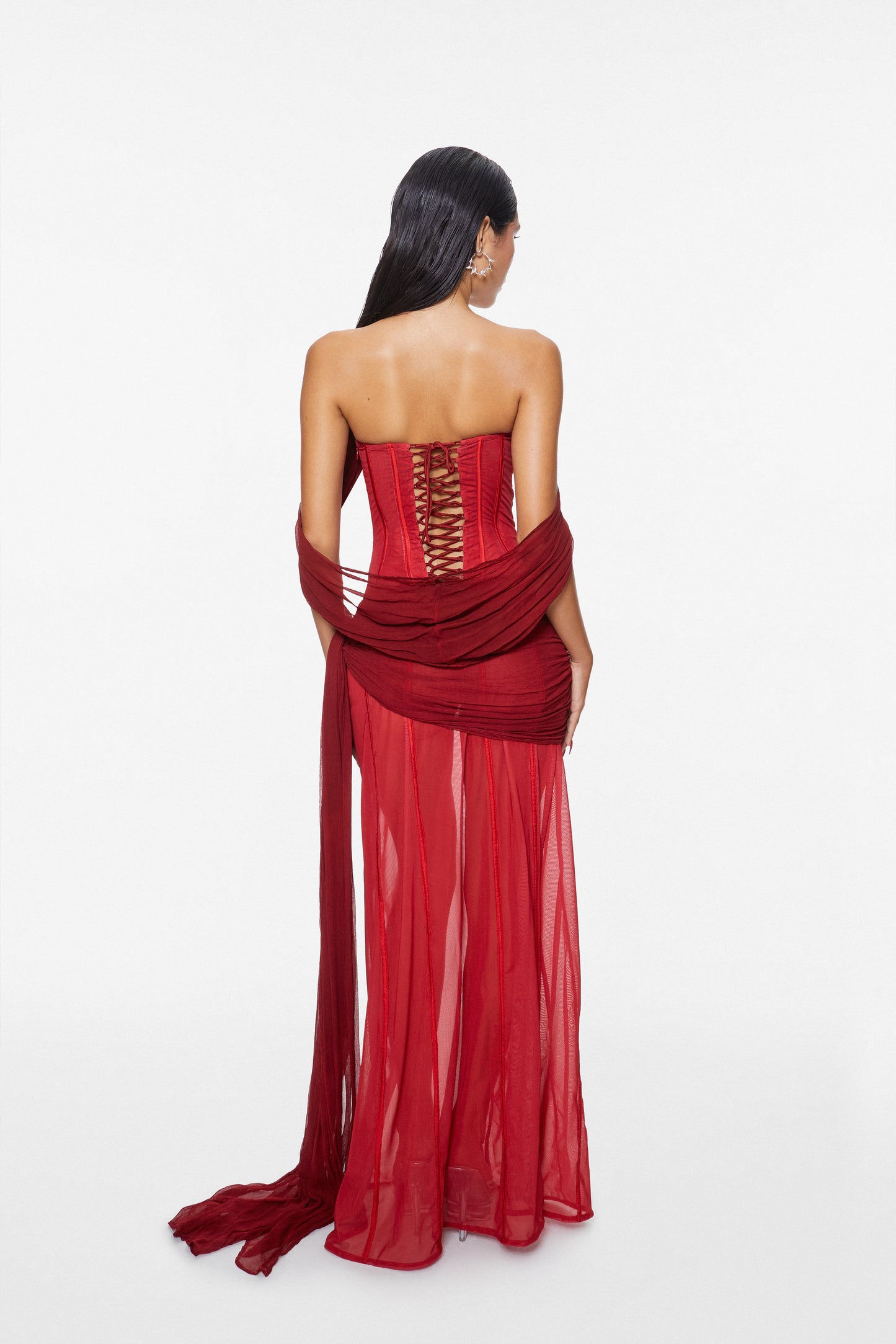 Nemesis Maxi Dress Red