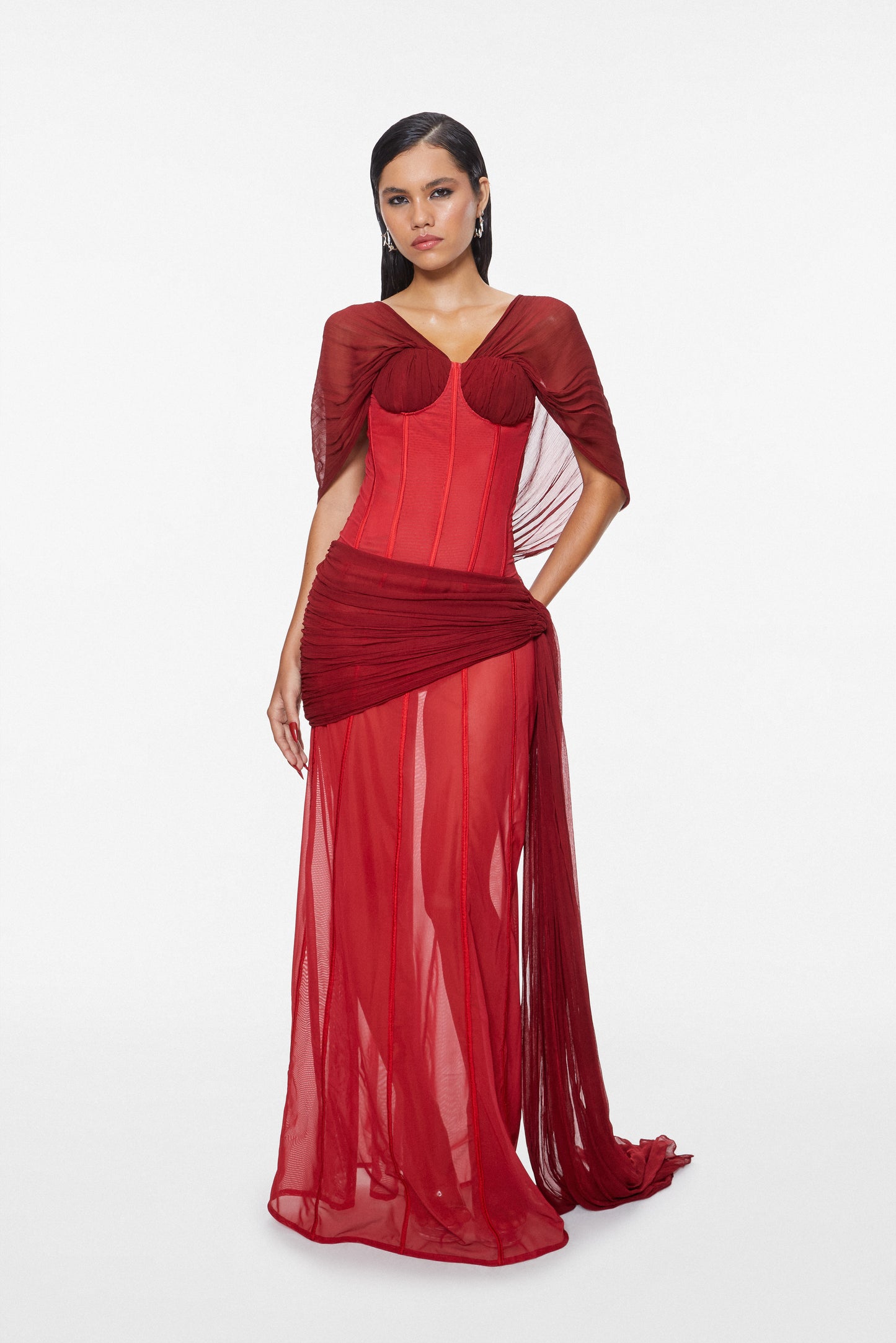 Nemesis Maxi Dress Red