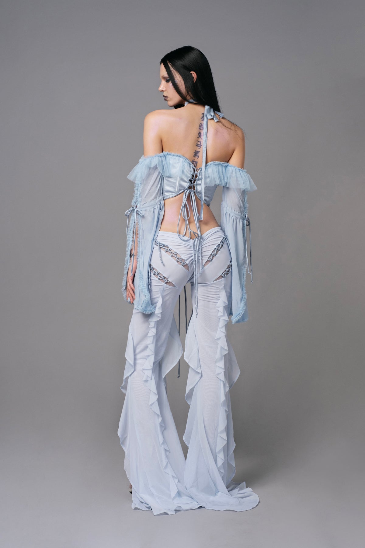 Rococo Top Powder Blue
