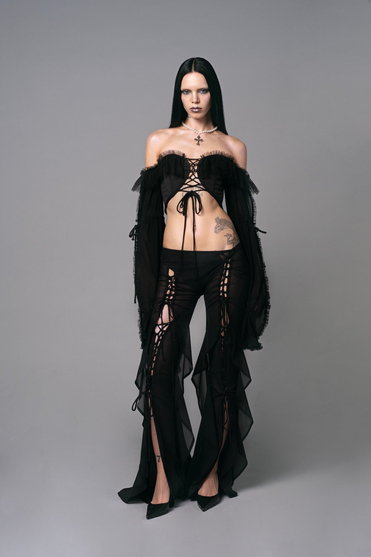 Rococo Top Noir