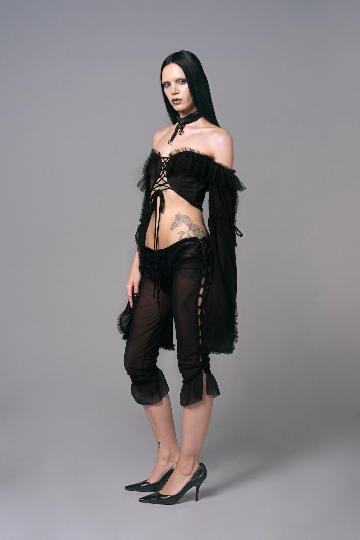 Rococo Top Noir