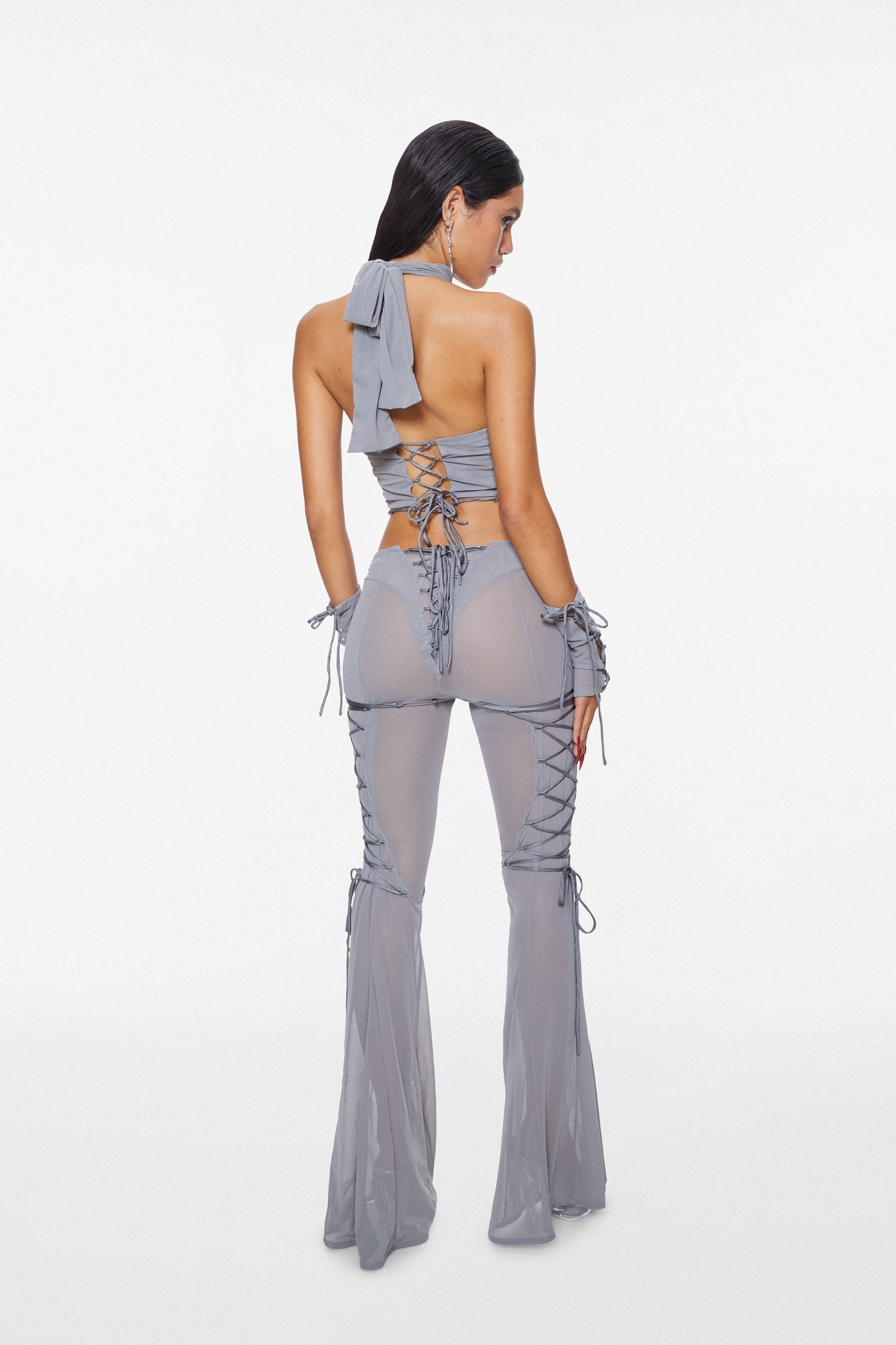 Heartbeat Top Silver Matte