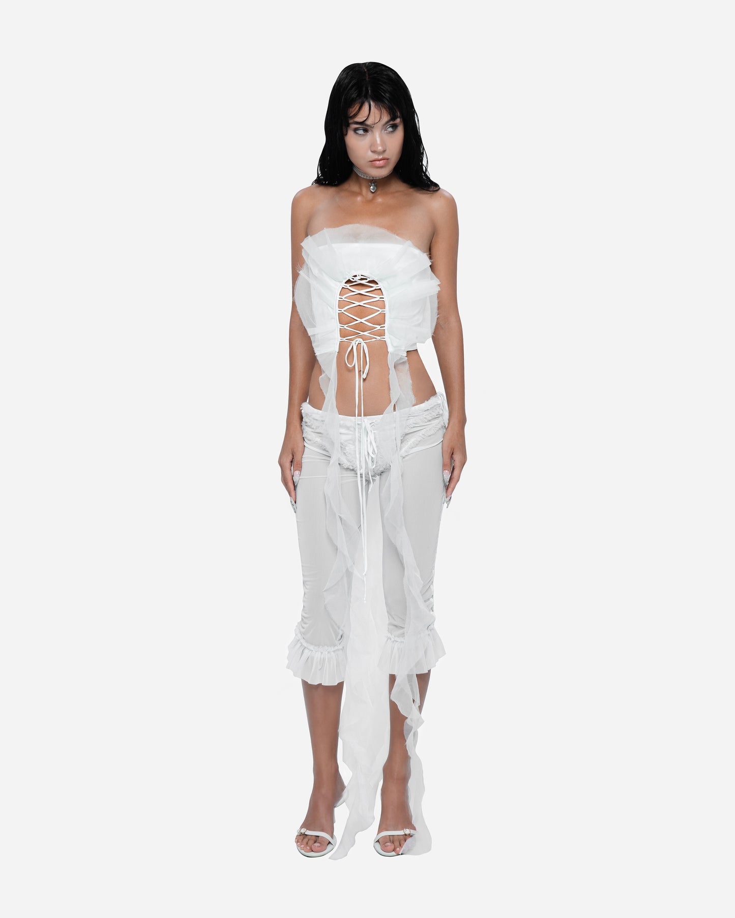 Capri Pants White